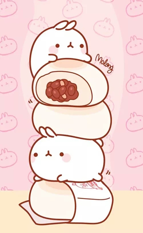 핑크색, 웃음 배경화면