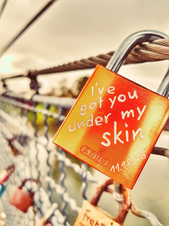 I've got you under my skin.
