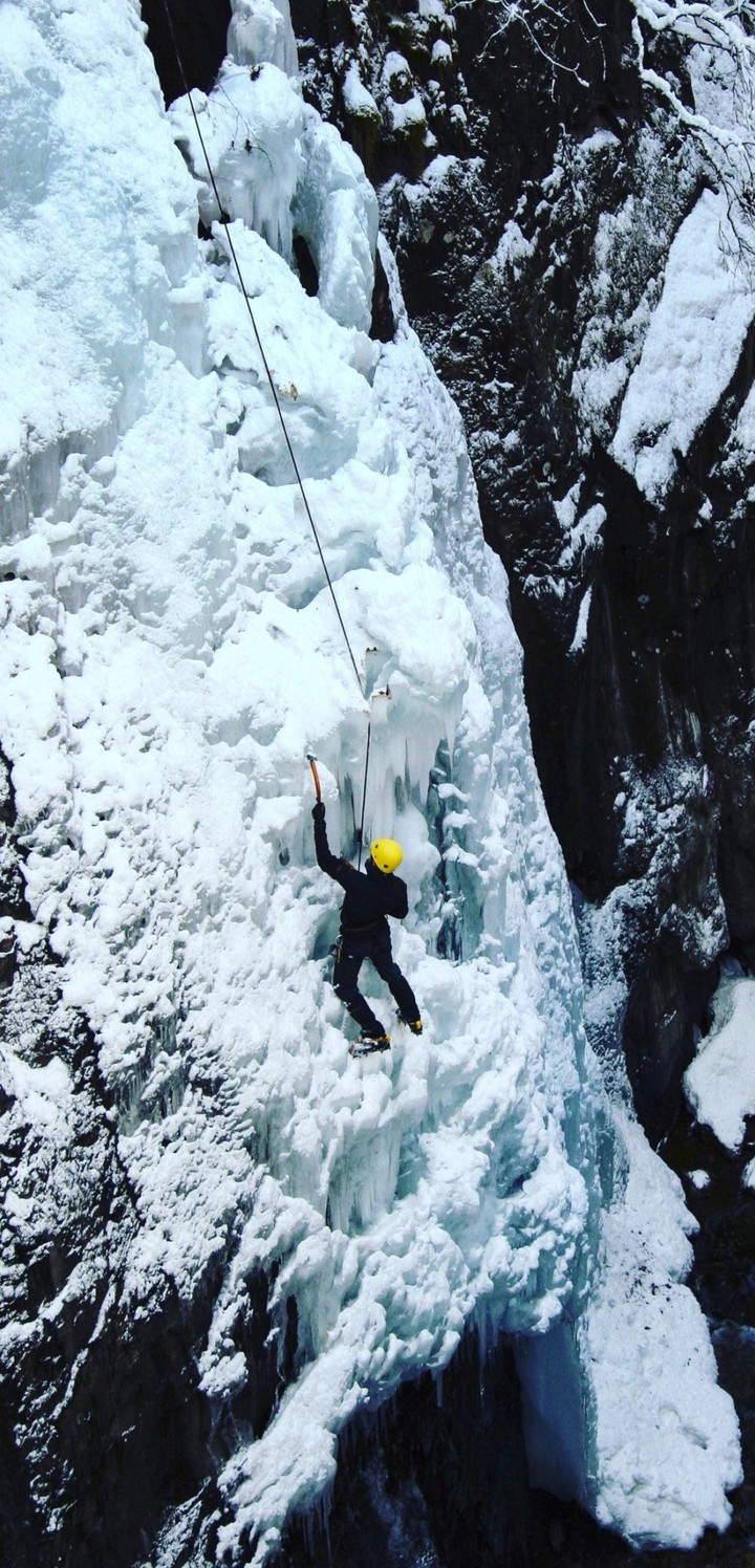 ice climbing