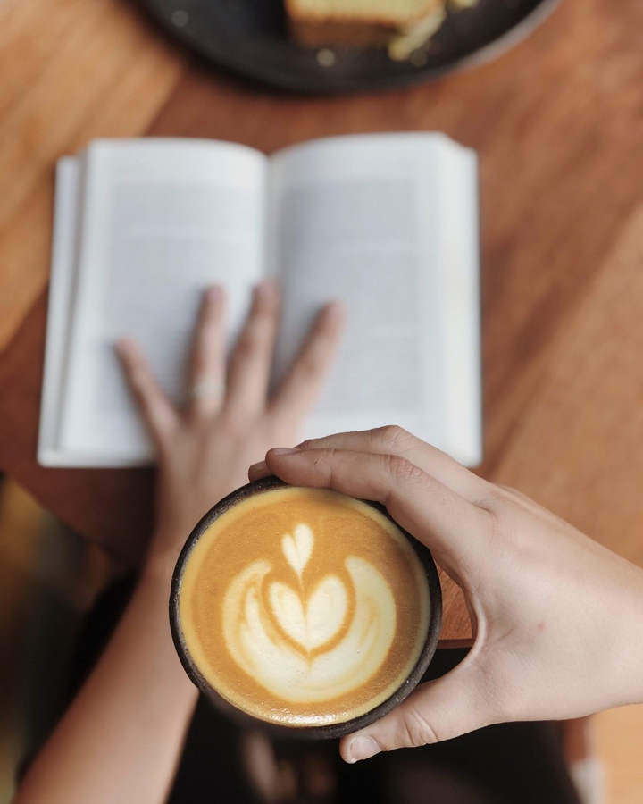 amor en café