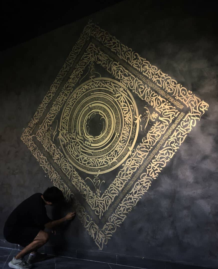 Typography on the wall