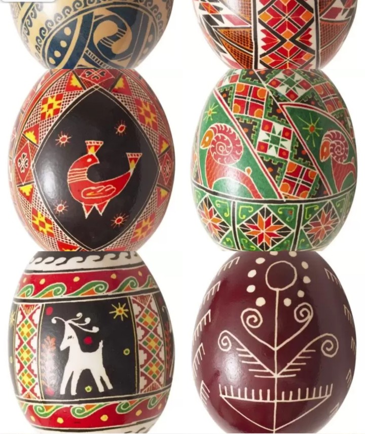 Ukrainian Orthodox Easter eggs