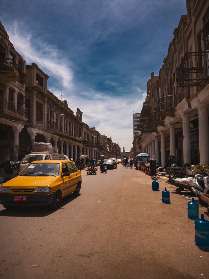 baghdad street of AL Rashid