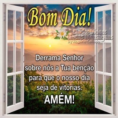 Bom dia amizade boa, e que assim seja nossa iluminada quinta