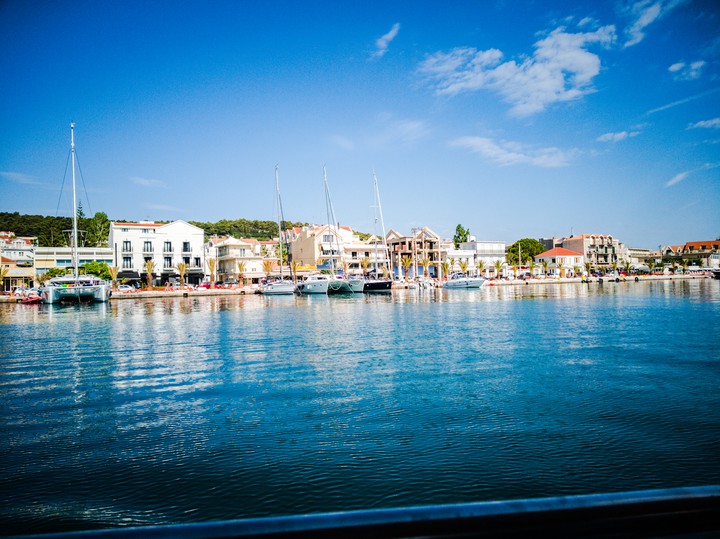 Kefalonia harbor
