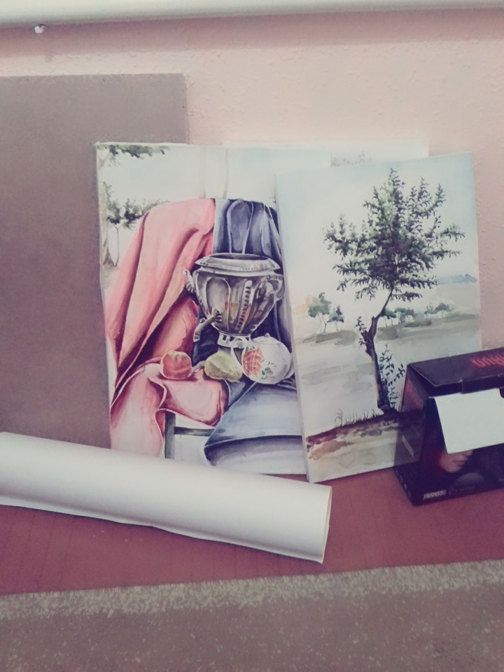Paintings ( thanks to my best friend Coco)