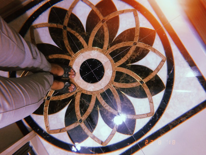 trapped flower