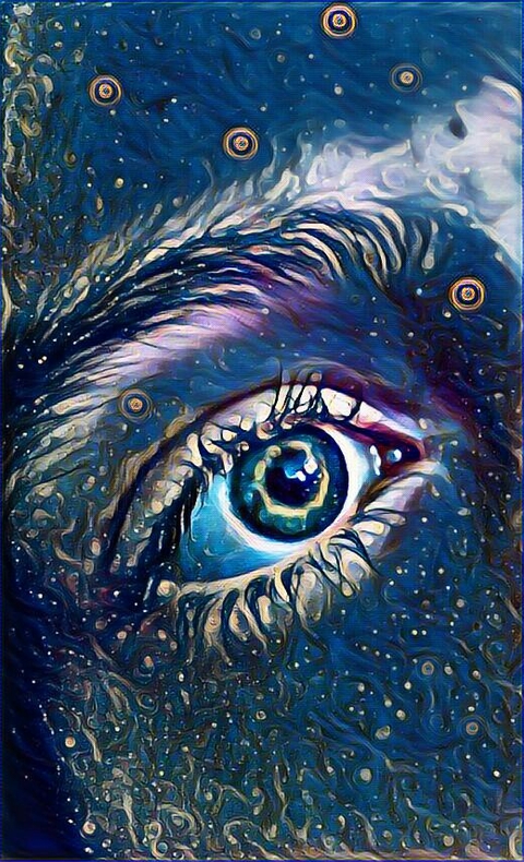 Stars and eye