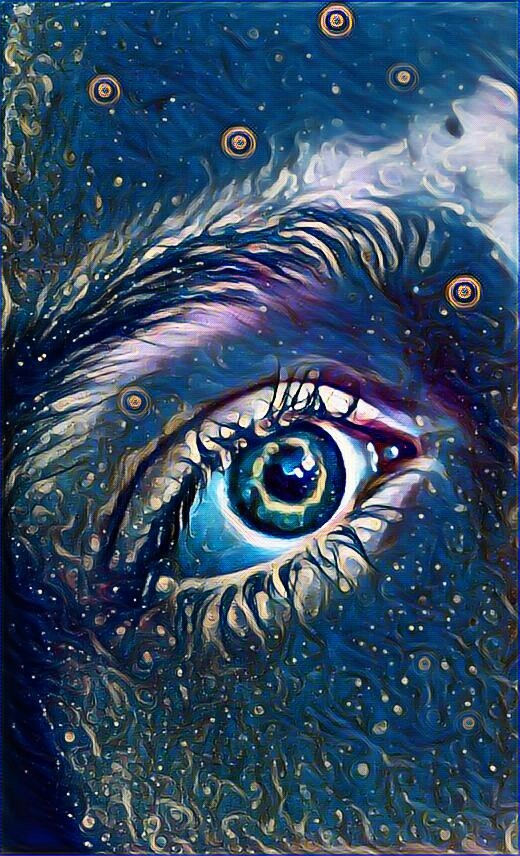 Stars and eye