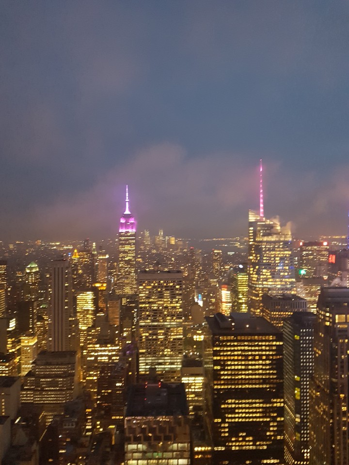 Top of Rockefeller center