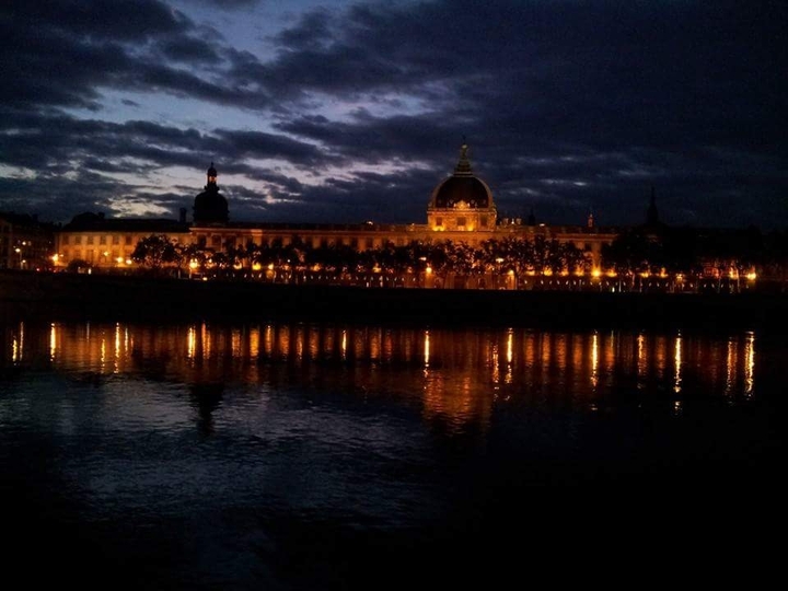 Lyon by night
