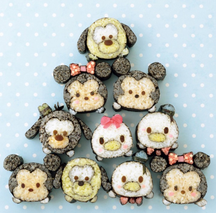 Disney character maki-zushi