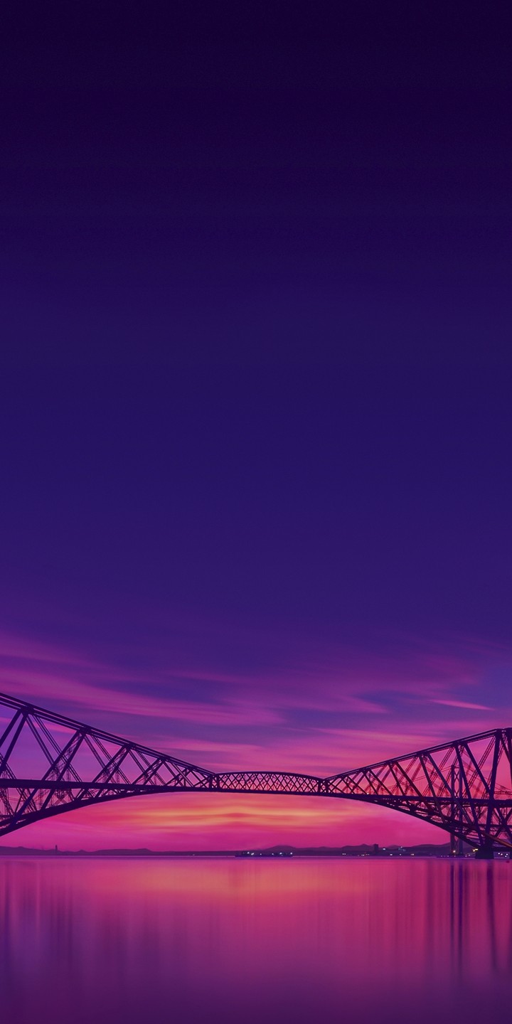 Sunset in Edinburgh