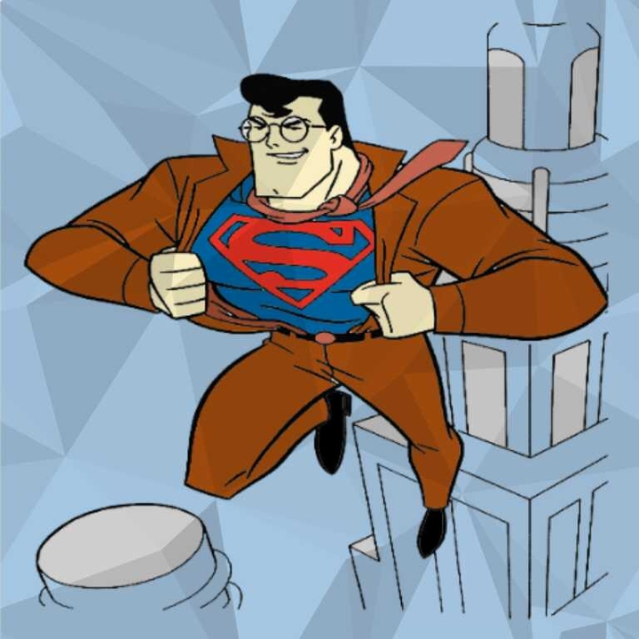 Superman retrô/vintage