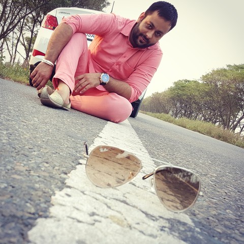 on road