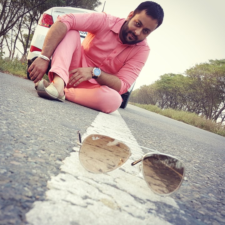 on road