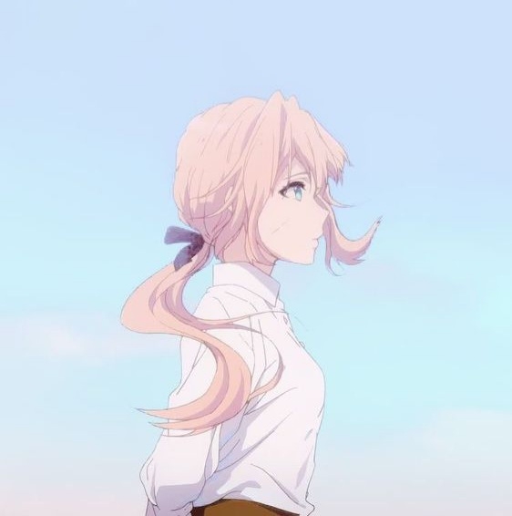 woman looking at the sky