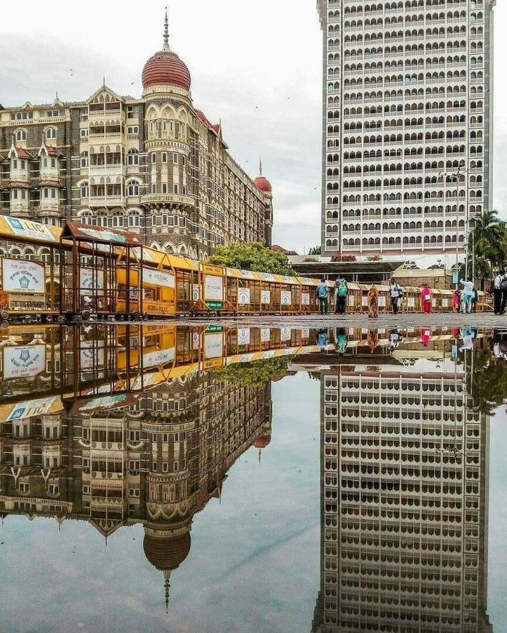 Monsoon in city