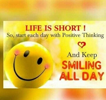 Keep smiling