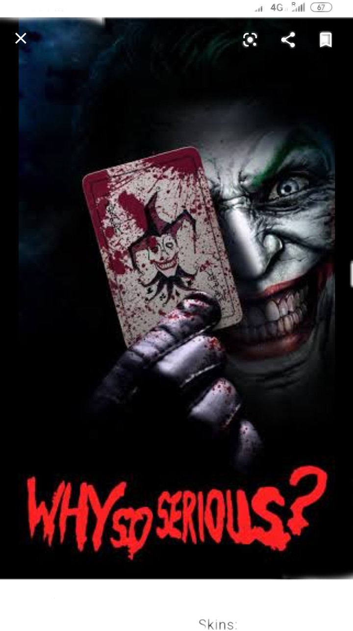 why so serious