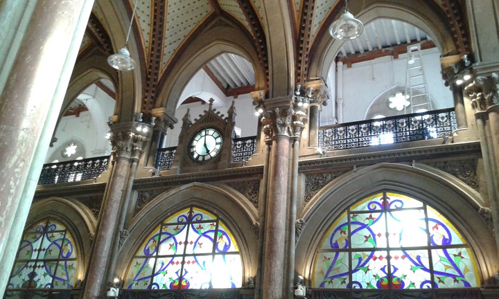 Inside view of CST station