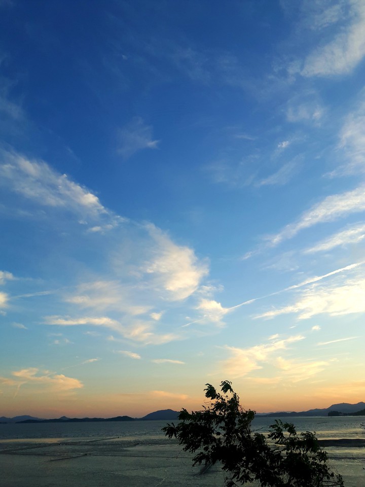 sunset ocean