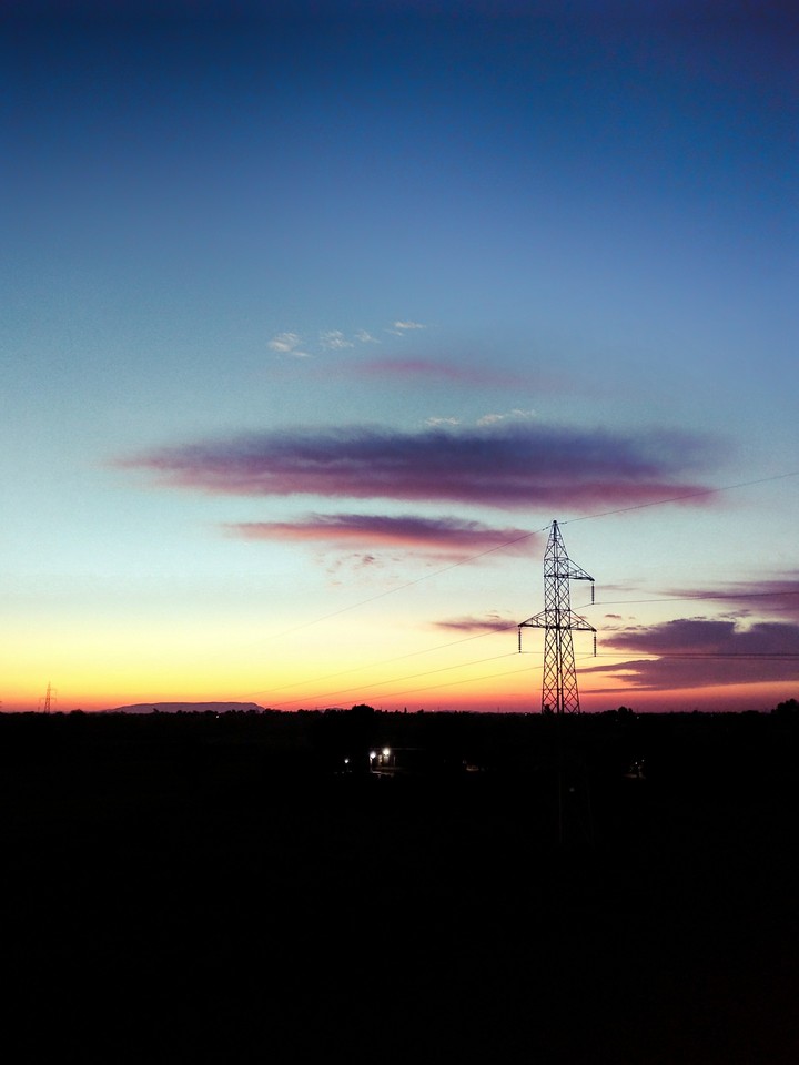 The Sunset in Rajasthan