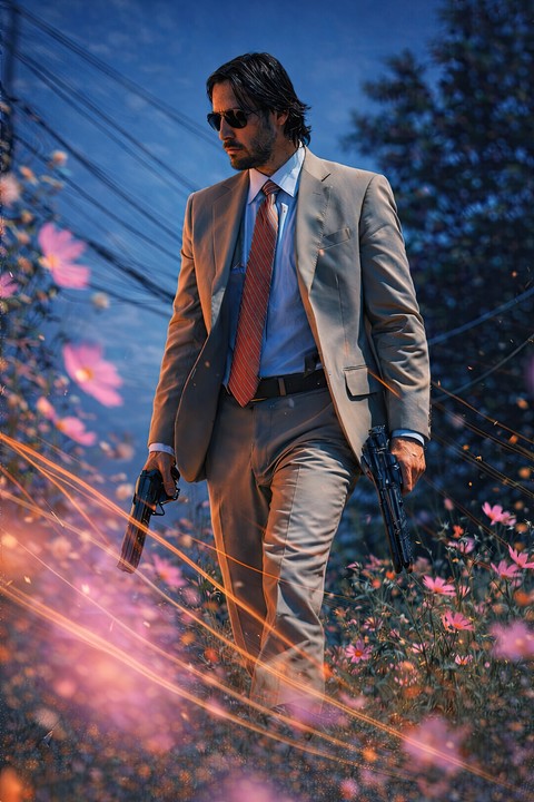 tuxedo, shotgun壁纸