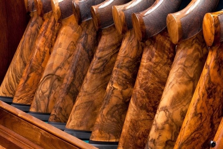 Wood for rifles