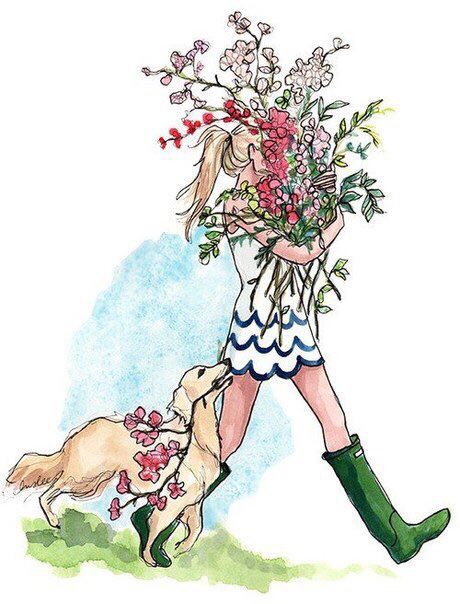 carry flowers