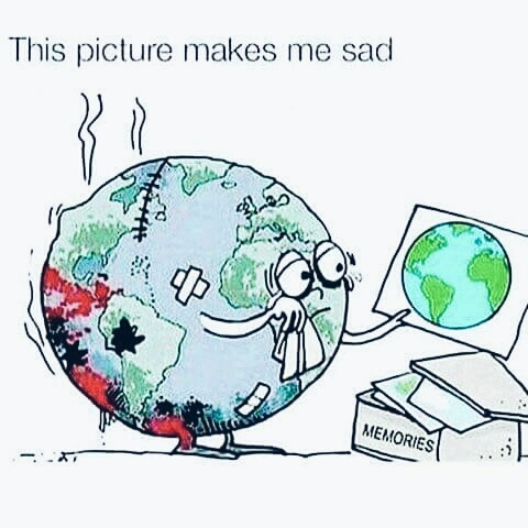 Now a days earth be like......!