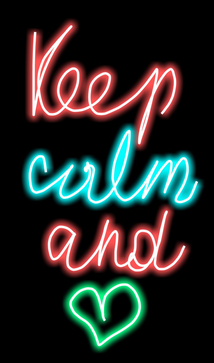 Keep calm and love