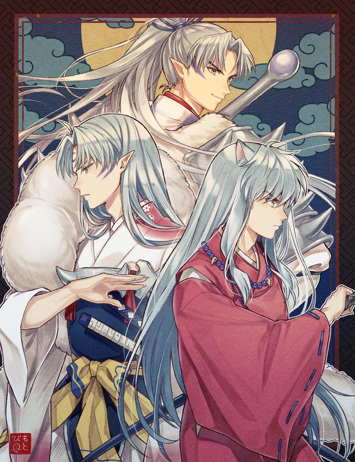 Toga, Sesshōmaru and Inuyasha
