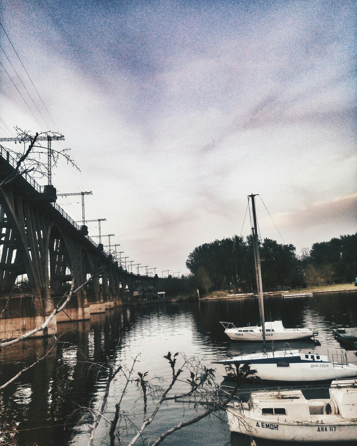 bridge and river