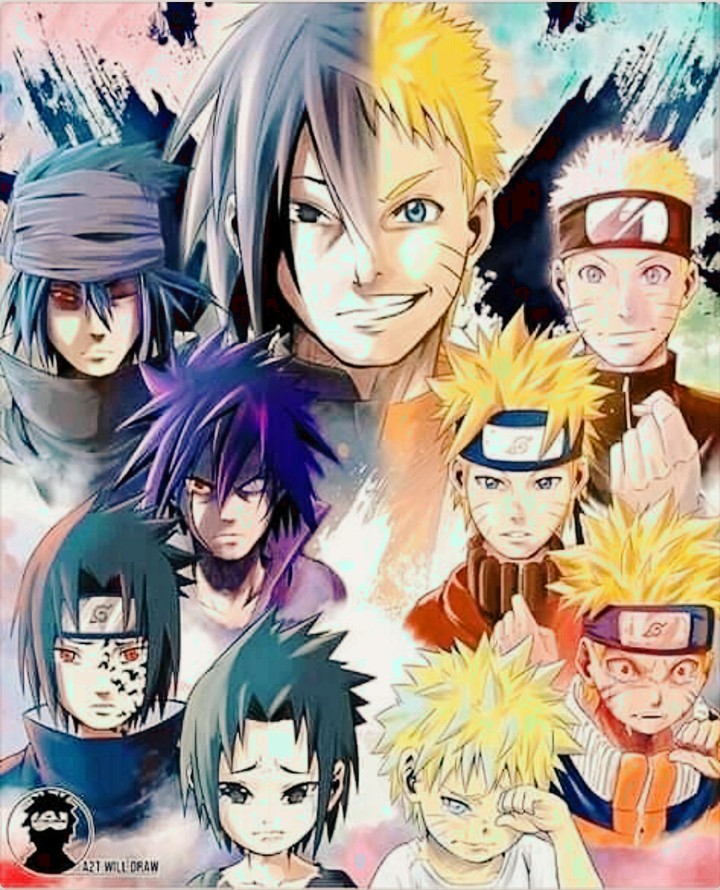 Naruto & Sasuke over the years