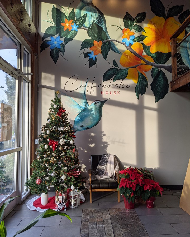Coffeeholic on Christmas