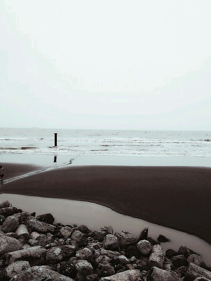 Hunted beach