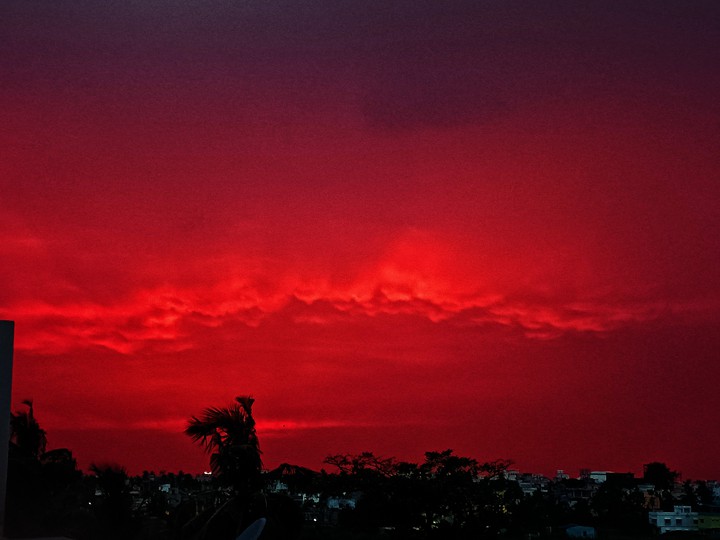 evening storm