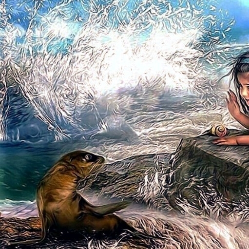Mermaid and the Sea Lion
