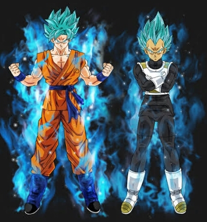Goku vegeta blue