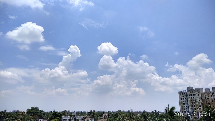 Blue sky