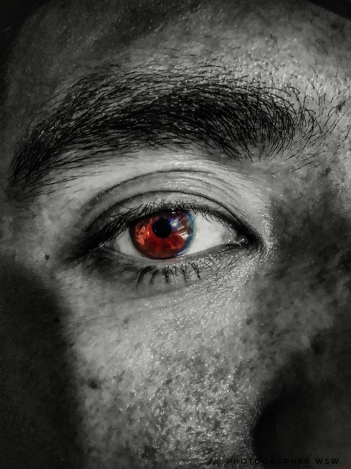 Human eyes