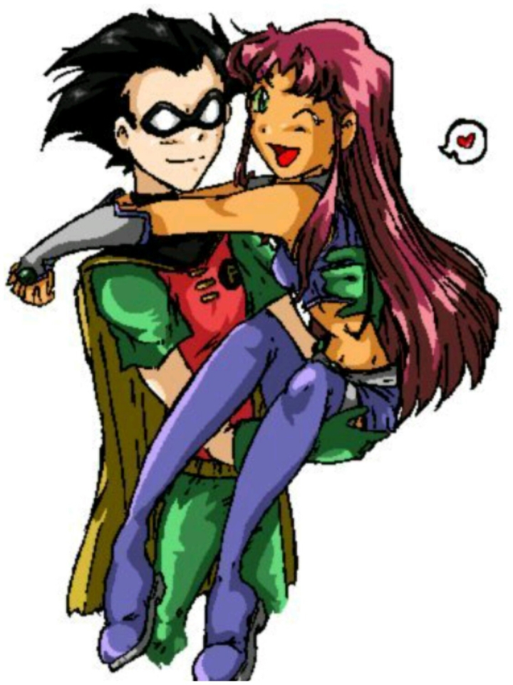 Robin & Starfire❤❤❤