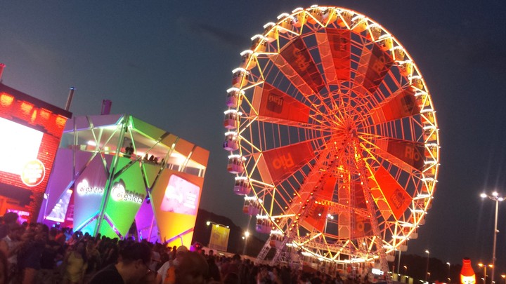 Ferris wheel at Rock in Rio