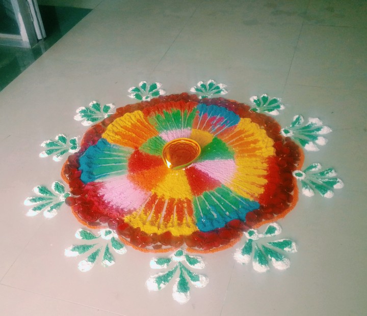 welcome rangoli