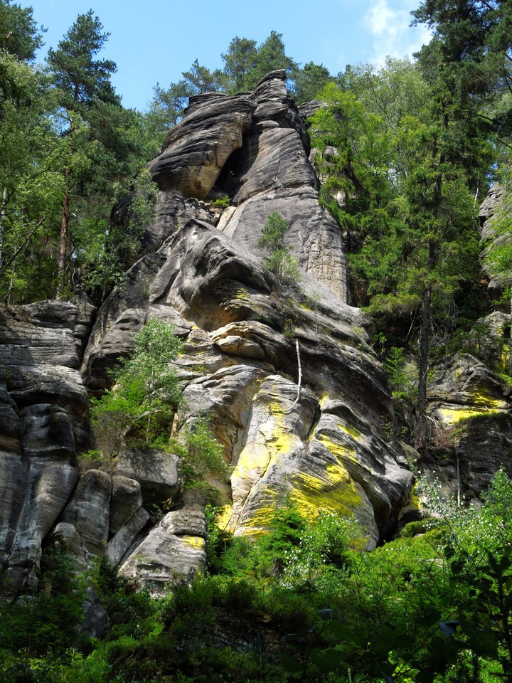 Sandstone in Adršpach