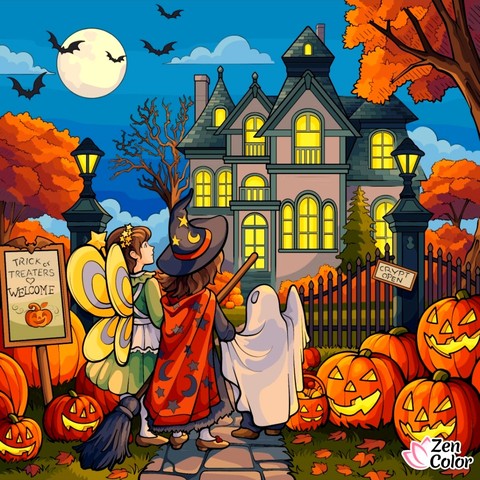 Trick or Treat! Would you ring the bell?