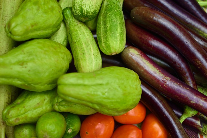 green vegetables