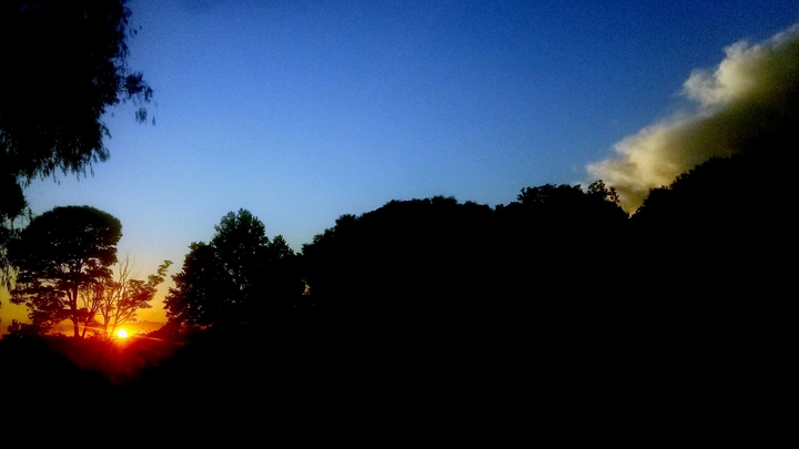 atardecer
