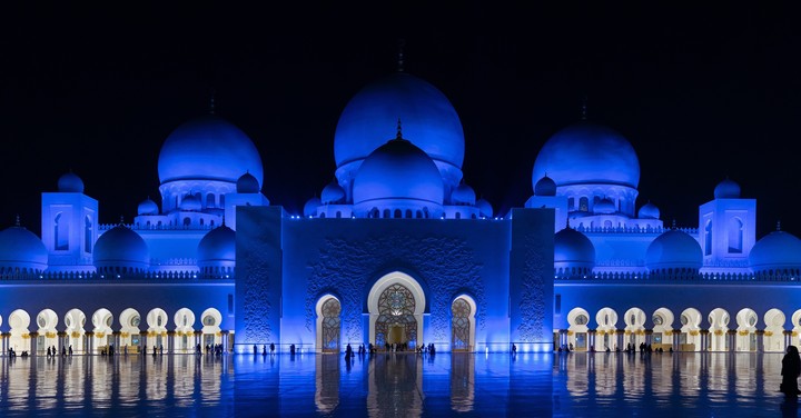 The Sheikh Zayed Grand Mosque